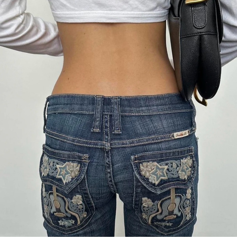 Frankie B. Very limited guitar jeans.